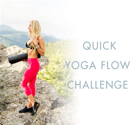 Time to Go With The Flow: Who’s Up For a Yoga Challenge? | Danette May