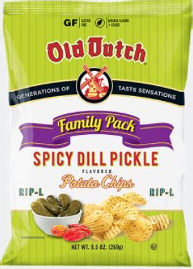 Spicy Dill Pickle Rip-L Chips