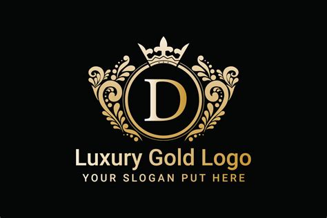 Luxury Gold Crown Logo Vector Graphic by Sonali Sathi · Creative Fabrica