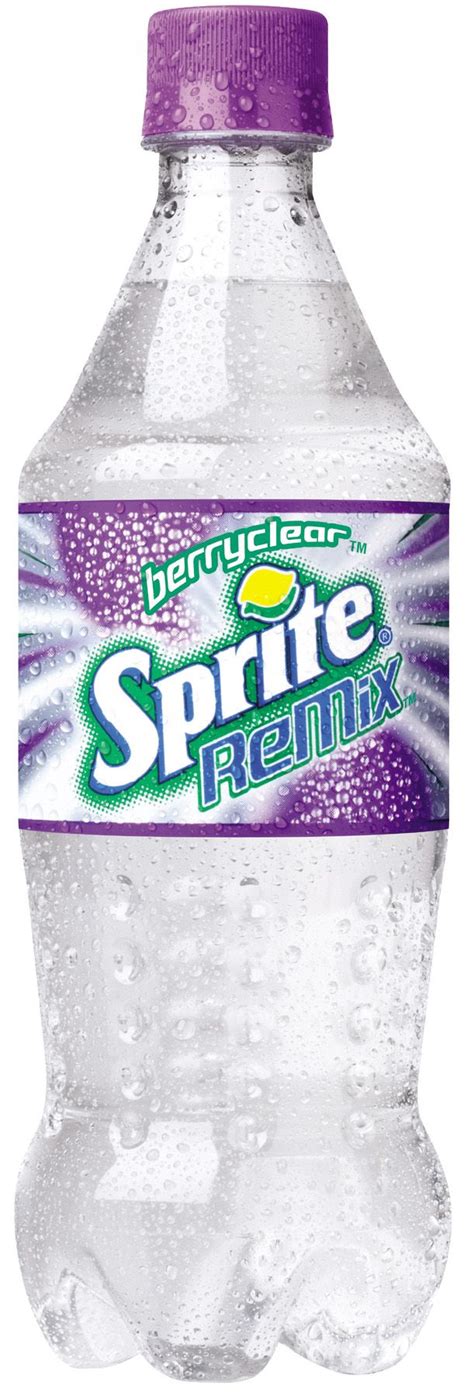 Sprite Remix: Berry Clear....One of my favorite sodas ever. They need to bring this back ...