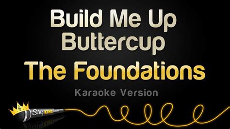 The Foundations - Build Me Up Buttercup (Karaoke Version) - YouTube