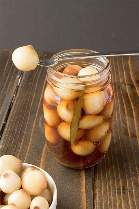 English Pickled Onions - Culinary Ginger