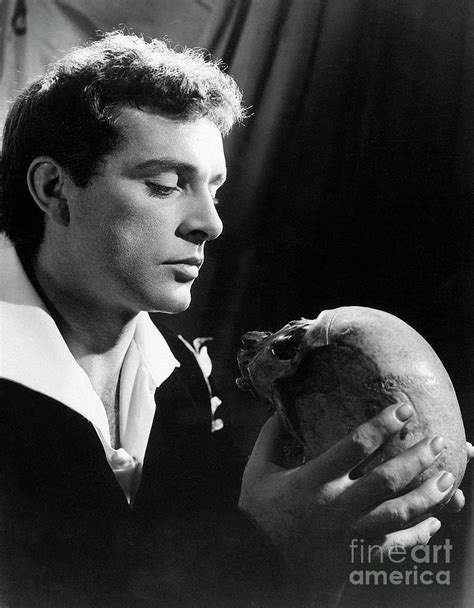 Richard Burton As Hamlet by Bettmann