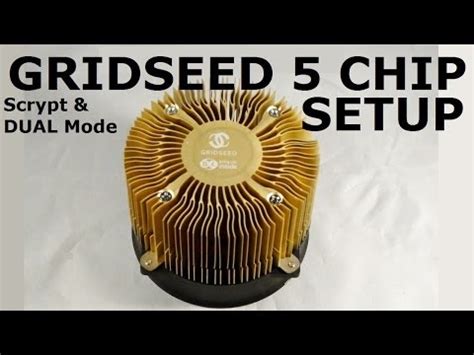 Gridseed 5 chip Asic Miner – Scrypt & Dual Mode Setup | Coin Crypto News