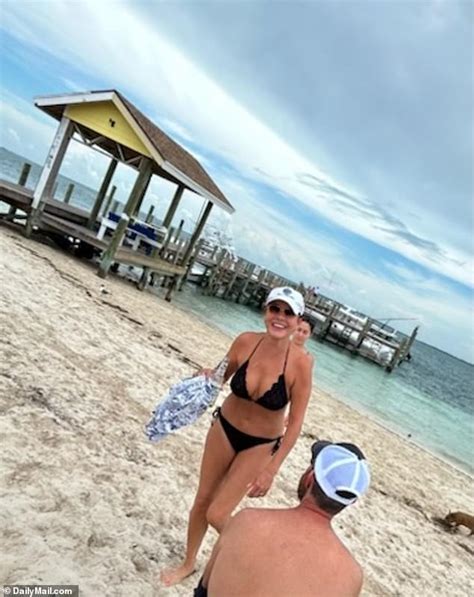 Bikini-clad Kari Lake swaps Mar-a-Lago for the Bahamas and a family vacation ahead of Senate run ...