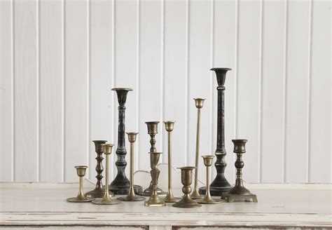 Gold Candle HoldersVintage Furniture - Farm Tables - Benches - Decor ...