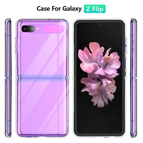 2.99US $ 40% OFF|Samsung Galaxy Z Flip Case Slim | Samsung Z Flip Clear Cover - Samsung Galaxy Z ...