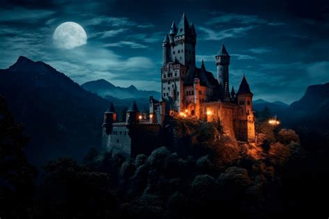 Hogwarts Castle Night Wallpaper