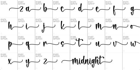 Midnight Windows font - free for Personal