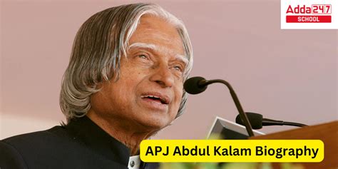 APJ Abdul Kalam Biography, Missile Man of India Education, Career, Presidency, Achievements