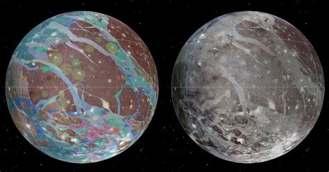 Ganymede mapped: See best map yet of our solar system's largest moon ...