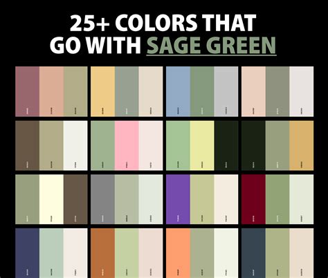 25+ Best Colors That Go With Sage Green (Color Palettes) – CreativeBooster