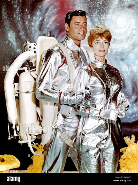 GUY WILLIAMS & JUNE LOCKHART LOST IN SPACE (1965 Stock Photo, Royalty ...