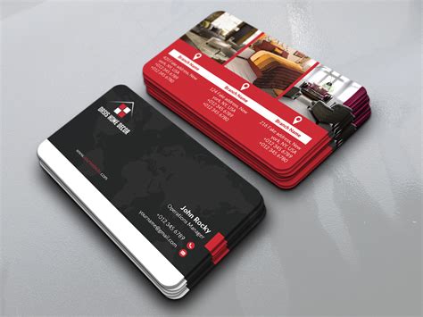 Home Furnishing Business Card :: Behance