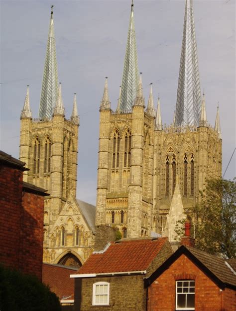 Lincoln Cathedral with Spires Restored | Reconstruction mont… | Flickr