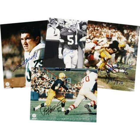 Green Bay Packers Hall of Famers Signed Photogra