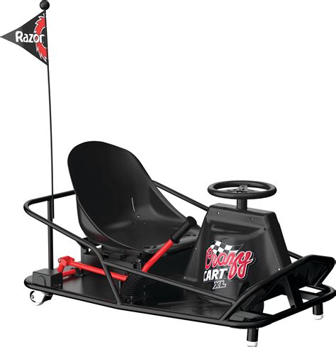 Razor Crazy Cart XL-36V Electric Drifting Go Kart, Variable Speed, Up to 14 mph (23km/h), Drift ...