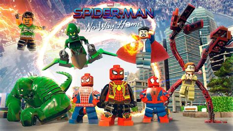 SPIDER-MAN NO WAY HOME Characters (DLC MOD) - LEGO MARVEL SUPER HEROES 2 - YouTube