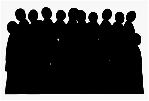 Audience Silhouette, HD Png Download - kindpng