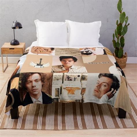 Harry Styles Blanket - Collage Photo Harry Throw Blanket RB2103 - Harry ...