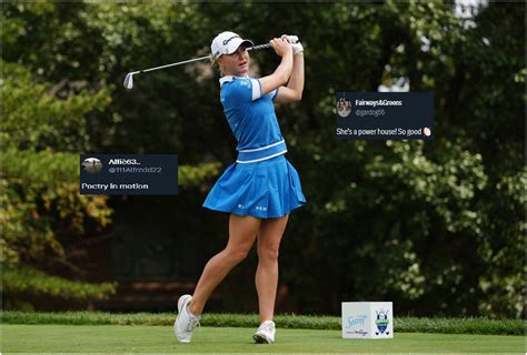 “Poetry in motion” - Fans in awe of LPGA star Charley Hull's club twirls after swing