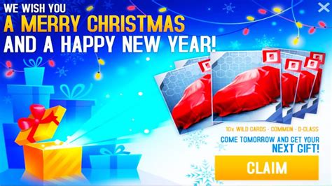 *CHRISTMAS GIFT*!? Asphalt 8, Daily Login Christmas & New Year Gifts 🎁 ...