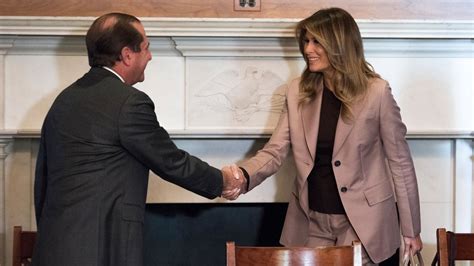 Melania Trump receives warm welcome on first solo Capitol Hill visit ...