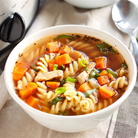 Best Ever Slow Cooker Chicken Noodle Soup - The Busy Baker