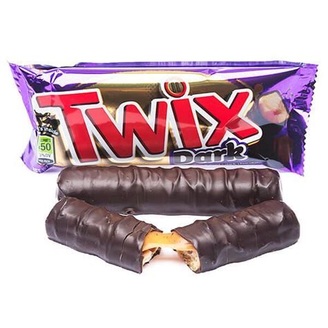 Twix Dark Chocolate Candy Bars: 36-Piece Box – Candy Warehouse