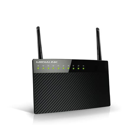 Medialink AC1200 Wireless Gigabit Router - Gigabit (1000 Mbps) Wired Speed & AC 1200 Mbps ...