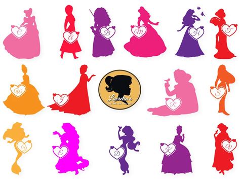 Free 244 Disney Princess Font Svg SVG PNG EPS DXF File