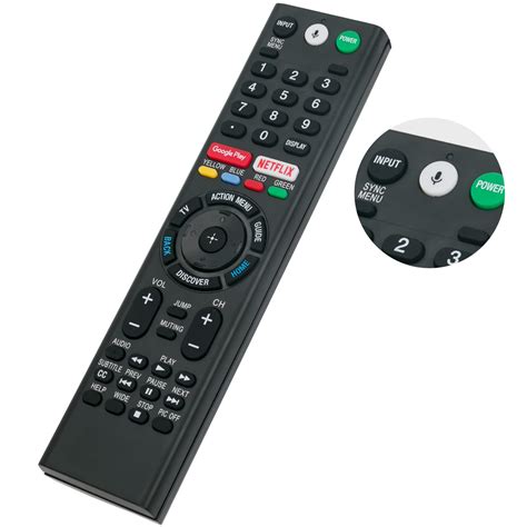 Buy RMF-TX300U Replace Voice Remote Control with Mic fit for Sony 4K ...