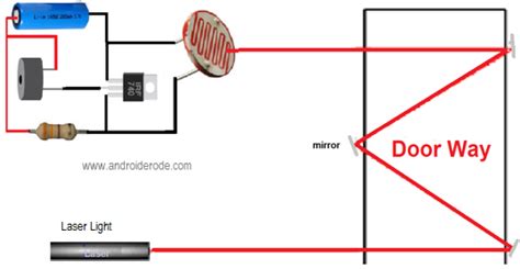 Laser Beam Security System Circuit Diagram - The Best Picture Of Beam