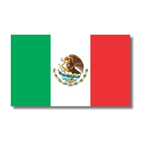 Mexico Flag Precision Cut Decal / Sticker