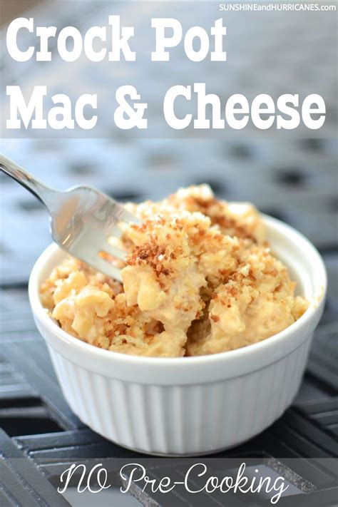 Crock Pot Mac and Cheese