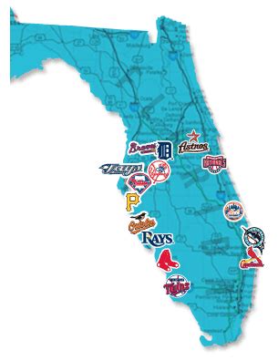 Mlb Spring Training Locations Map - Vally Isahella