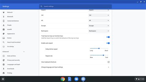 How to Modify Chromebook Keyboard Settings