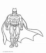 Printable Coloring Pages Batman sketch template