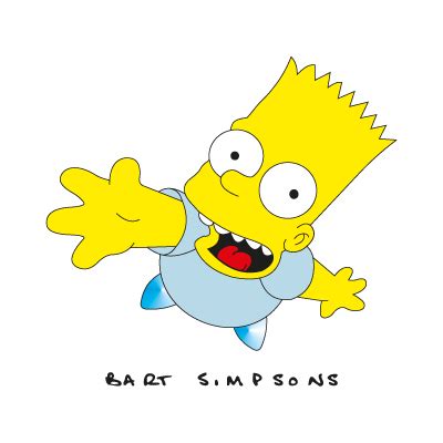 Bart Simpson logo vector free download - Brandslogo.net