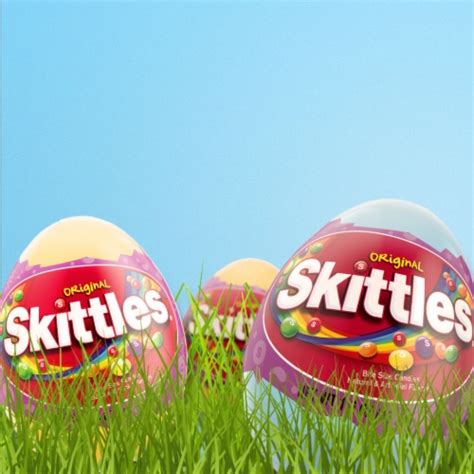 Skittles Original Easter Candy Easter Basket Gummy Candy, 1.6 oz ...