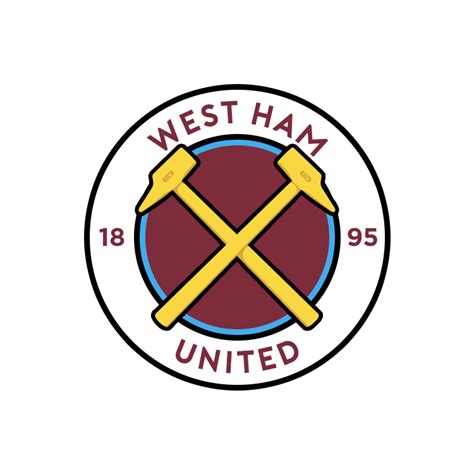 The West Ham crest in the style of Man City/Brentford : r/Hammers