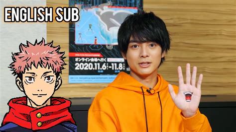 Interview With Junya Enoki Voice Actor of Yuji Itadori | Jujutsu Kaisen ...