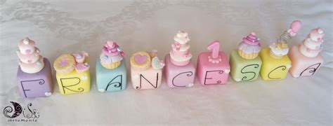 DiLù Artemente: Un cake topper carico di dolci per Francesca