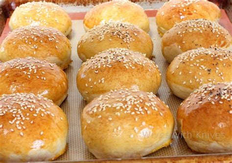 Homemade Sandwich Buns in 60 Minutes - Wives with Knives | Recipe ...