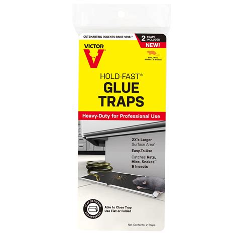 Victor Hold-Fast Rat Glue Traps - Walmart.com - Walmart.com