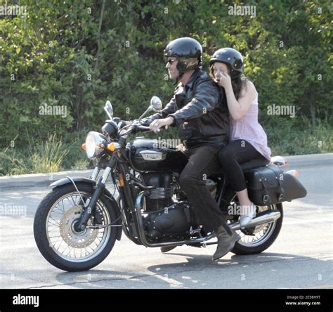 Exclusive!! Hugh Laurie takes his daughter Rebecca for a ride on his ...