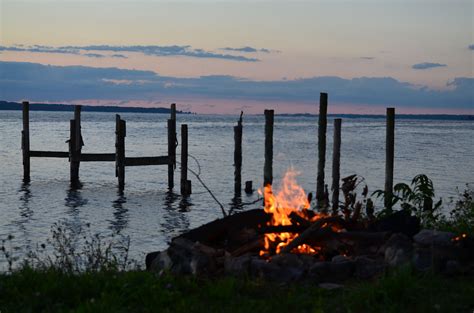 Lake side camping on Seneca in the Finger Lakes of New York Seneca Lake ...