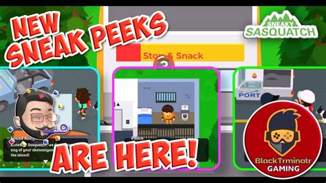 New Sneak Peeks | Sneaky Sasquatch - YouTube