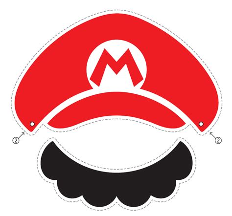 Mario Mustache Png - Clip Art Library