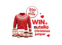 Win 1 of 200 Nutella Christmas Jumpers - Nutella